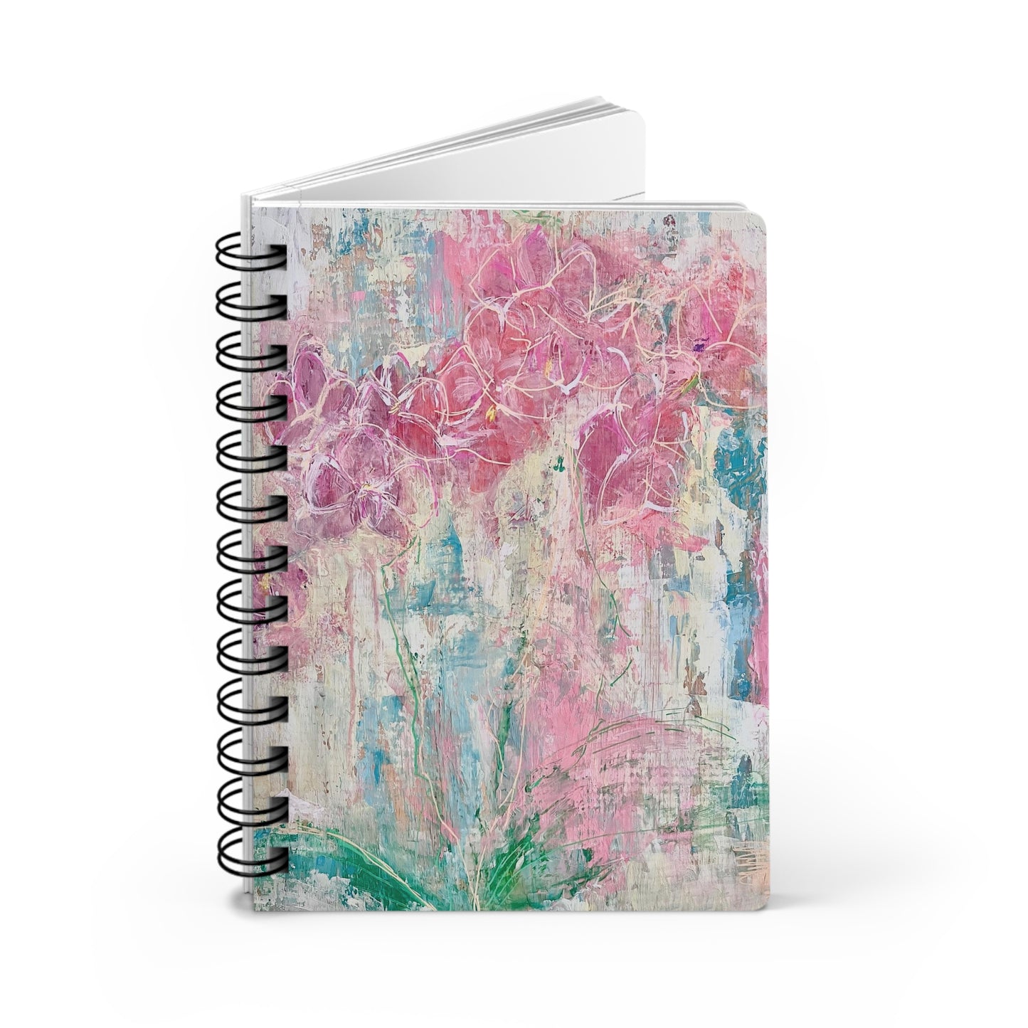 Pretty Judgy Flowers Spiral Bound Journal