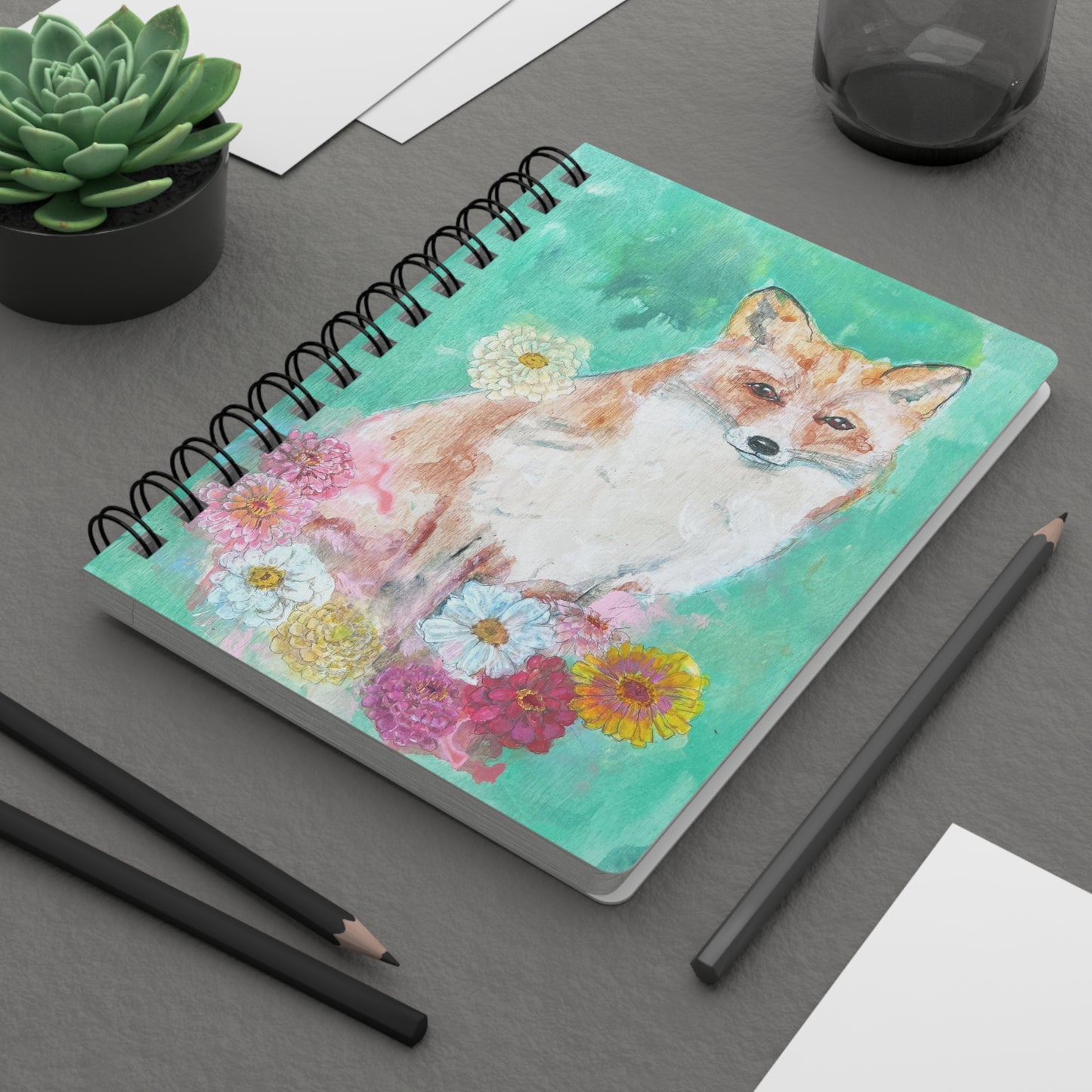 Fox Spiral Bound Journal