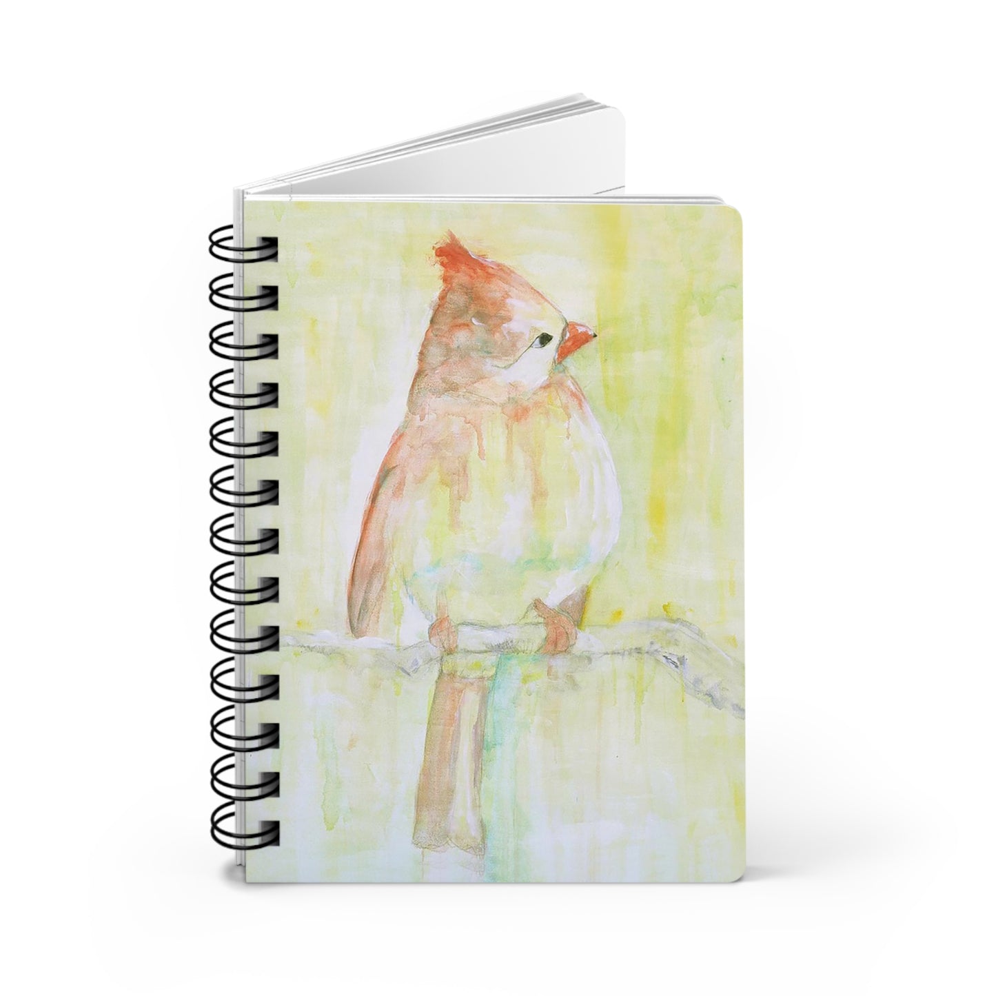 Female Cardinal Spiral Bound Journal