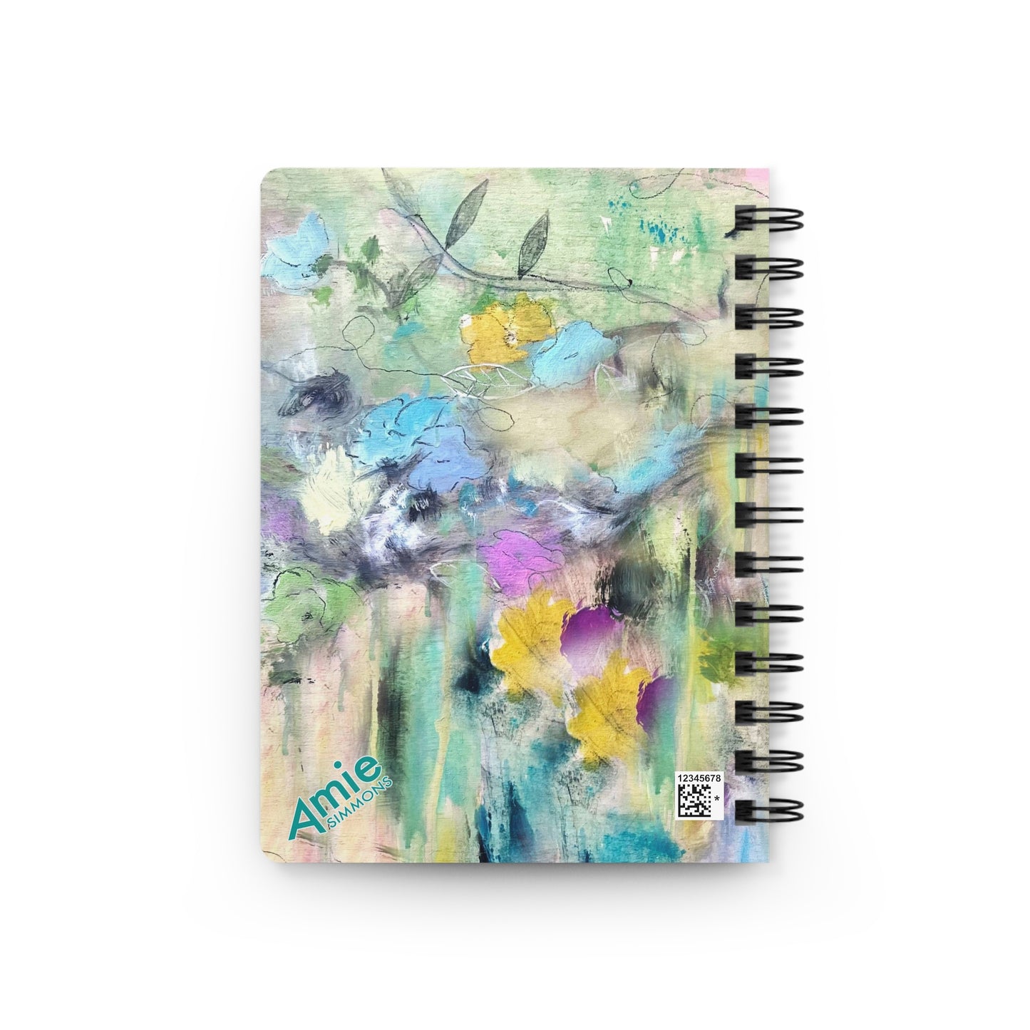 Lady & Cat Spiral Bound Journal