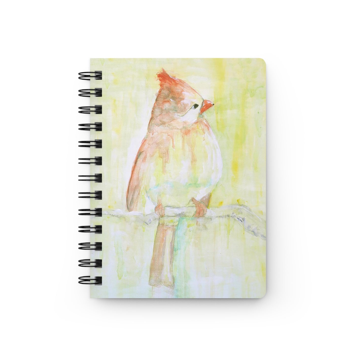 Female Cardinal Spiral Bound Journal