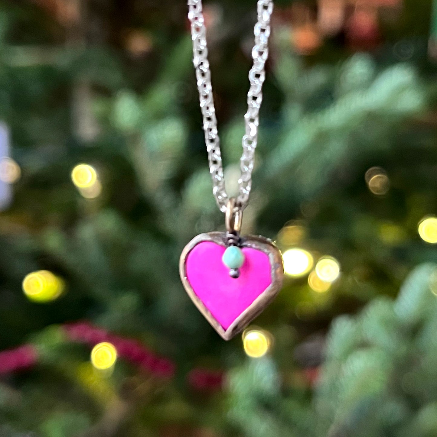 Be Still Heart Necklace