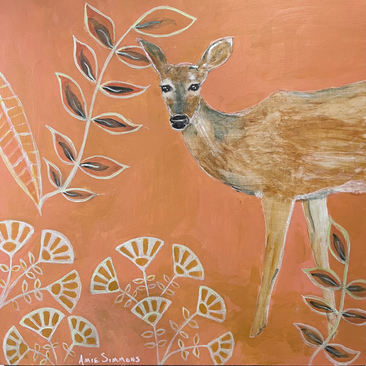 The Deer Who Lives in my Backyard
