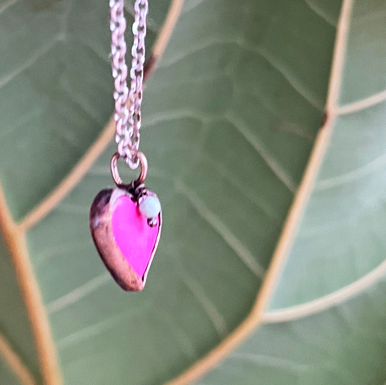 Be Still Heart Necklace