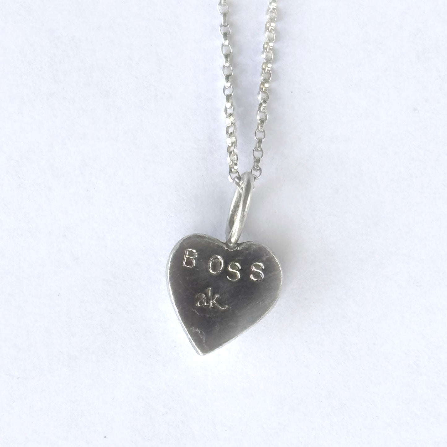 Boss Heart Necklace