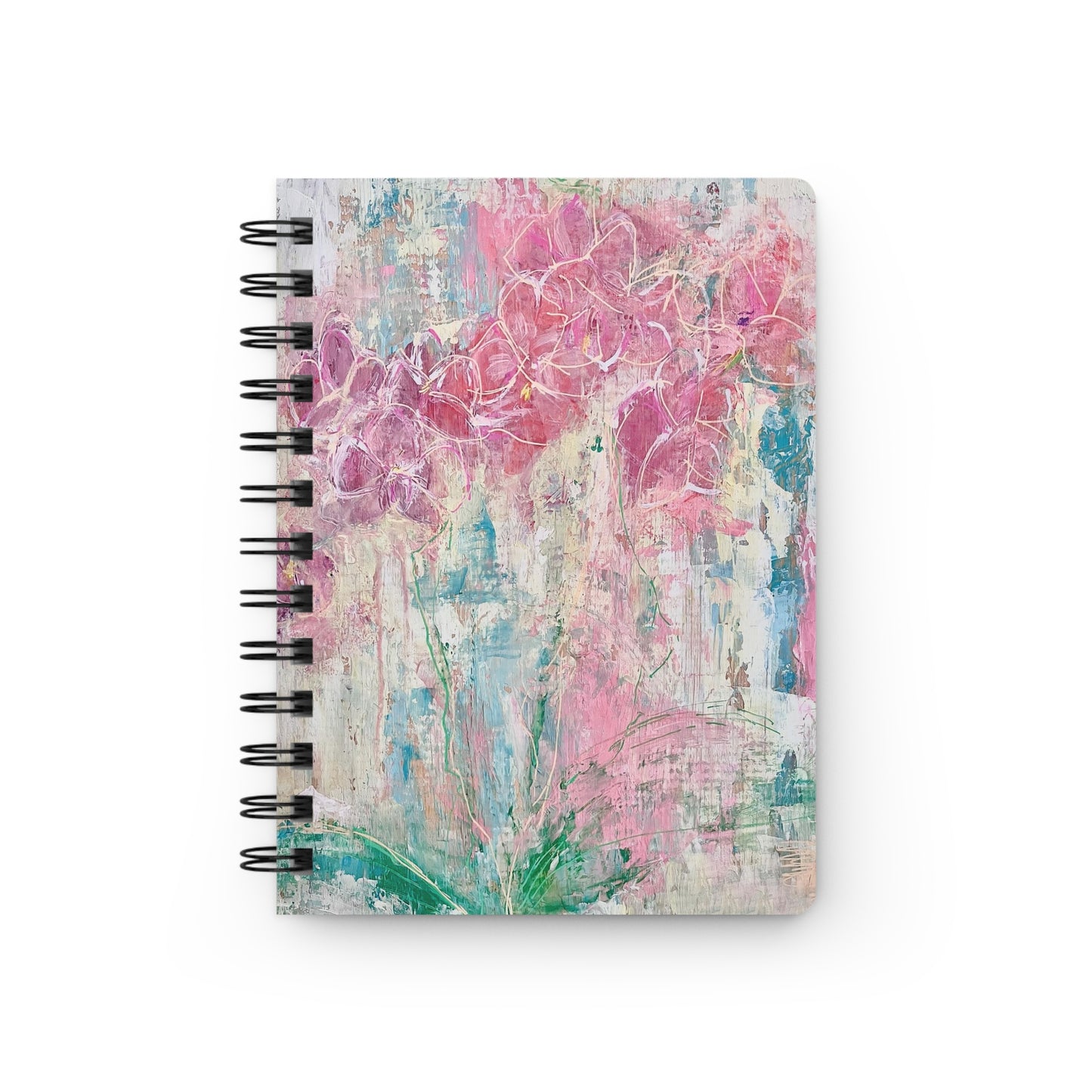 Pretty Judgy Flowers Spiral Bound Journal